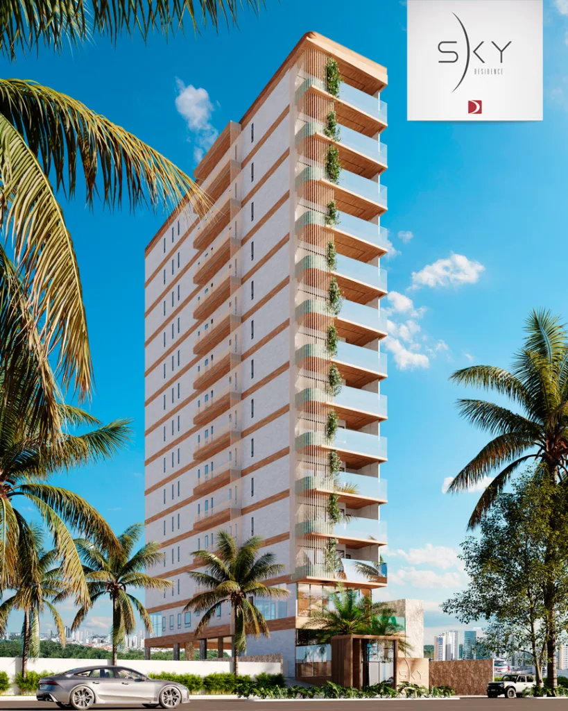Sky Residence · perspectiva do empreendimento