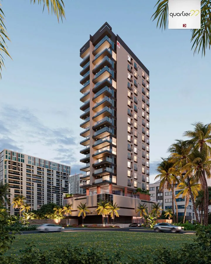 Quartier 22 · perspectiva do empreendimento