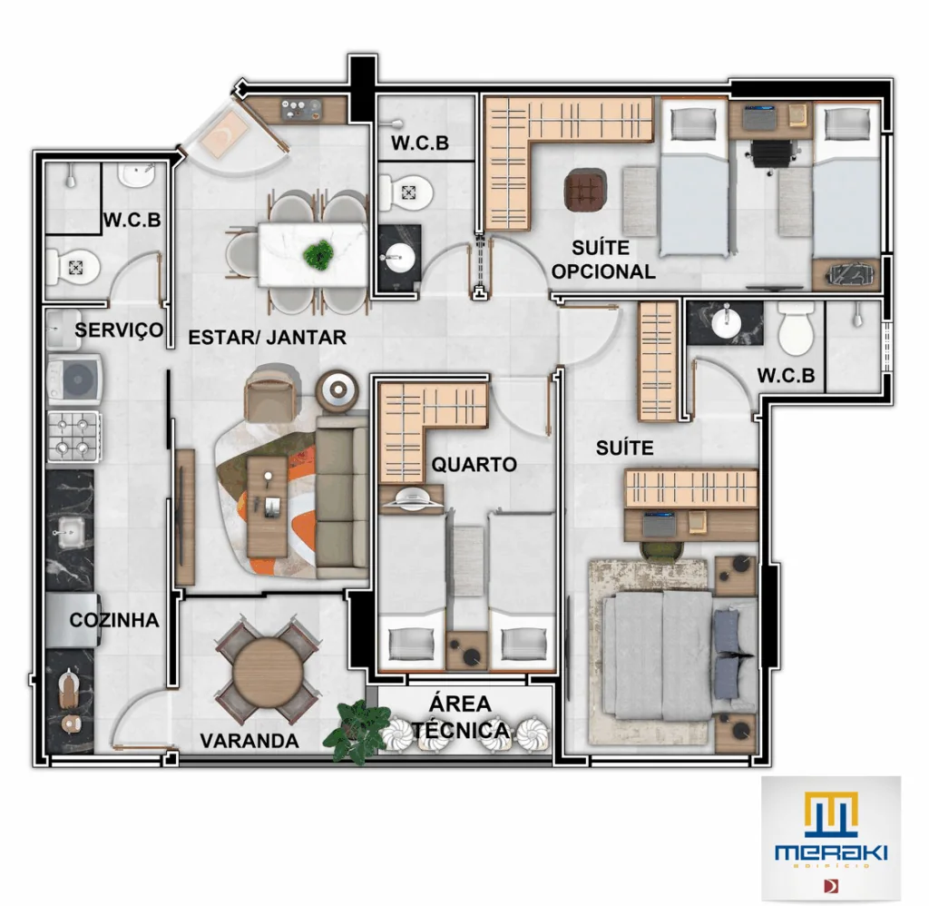 Apartamento · Terminação 05