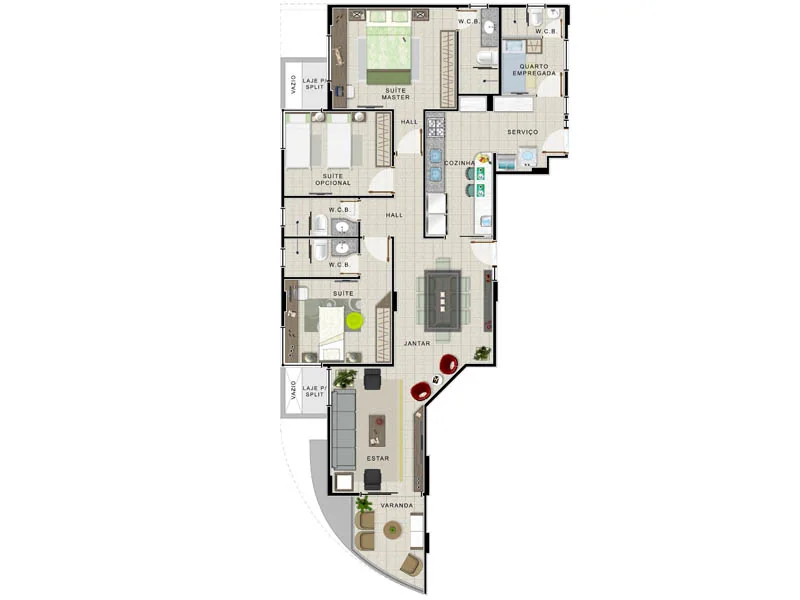 Elegance · perspectiva do empreendimento