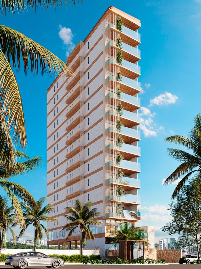 Perspectiva do empreendimento Sky Residence